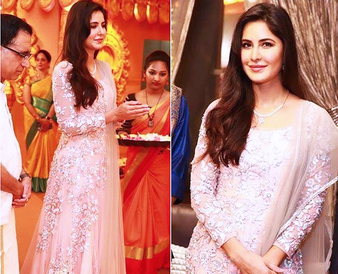 सोबर अनारकली में कटरीना कैफ Diwali dresses for